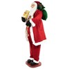 Northlight 72" Country Santa Claus Standing Christmas Figure - 2 of 4