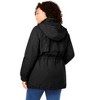 Woman Within Petite Fleece-Lined Taslon Anorak - 3 of 4