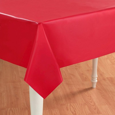 Red Rectangle Tablecover