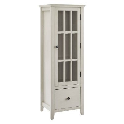 target glass door cabinet