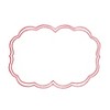 Saro Lifestyle Embroidered Polka Dot Placemat w/ Scallop Edge (Set of 4) - 2 of 4