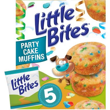 Entenmann's Little Bites Party Cake Mini Muffins - 7.5oz/5ct