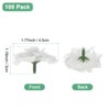 Unique Bargains Silk Rose Artificial Flower Heads Bouquet Decor - 3 of 4