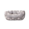 PetShop by Fringe Studio Geometric Round Cuddler Dog Bed - Gray - 2 of 4