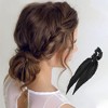 Unique Bargains Fashion Satin Hair Scarf Scrunchies 1 Pc - 2 of 4