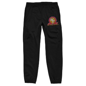 Polar Express Hot Chocolate Chef Men's Black Jogger Pants - 1 of 3