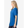 Woman Within Plus Size Short-Sleeve Crinkle Shirt - 4 of 4
