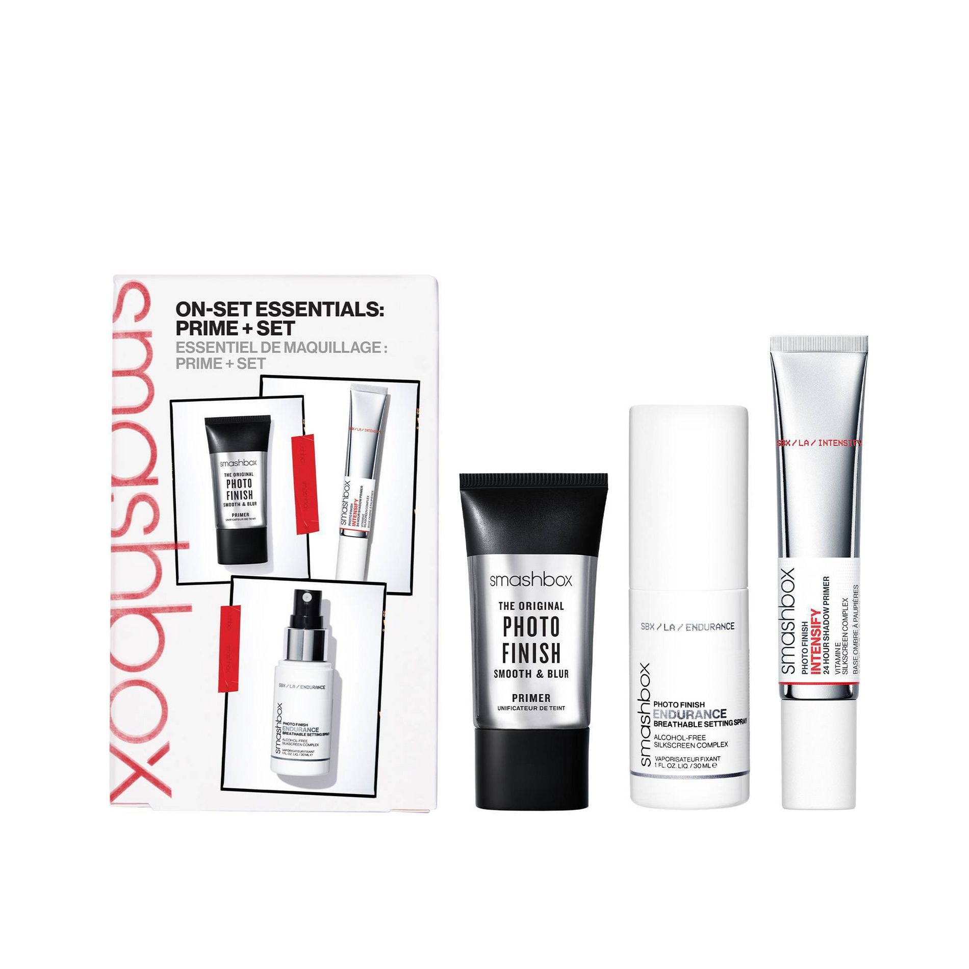 Smashbox SBX Mini Primer Set - 3.7oz/3pc - Ulta Beauty