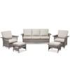 Buenhomino Outdoor Patio All-Weather Wicker Furniture Set - 3 of 4