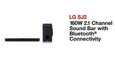 LG2.1Ch160W声音栏蓝牙连通性