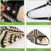 BEAFUP Straw Hobo Bags for Women,Large Woven Tote Bag Summer Crochet Shoulder Bag,Vintage Beach Bag Foldable Handbag for Vacation - 4 of 4