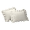 2pk Standard Ruffled Pillow Sham - Fresh Ideas - image 2 of 4