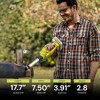 Sun Joe 24V Cordless Electric Fire Starter for Charcoal BBQ Grills with Battery and Charger, Heats up 1380 Degrees Fahrenheit in 30 Seconds, Green, - 3 of 4