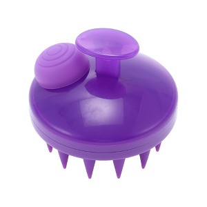 Unique Bargains Handheld Hair Shampoo Brush 2.8"x3.15" 1 Pc - 1 of 4