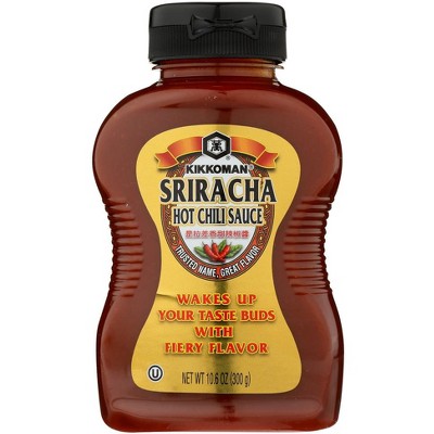 Kikkoman Sriracha Hot Chili Sauce - 9 pack, 10.6 oz