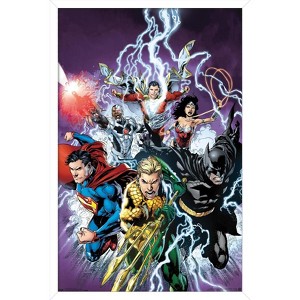 Trends International DC Comics - Justice League - Bolts Framed Wall Poster Prints - 1 of 4
