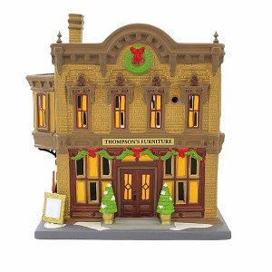 Department 56 Villages 7.5 Inch Thompson's Furniture Christmas In The City Village Buildings - 1 of 3