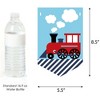 Big Dot of Happiness Railroad Party Crossing - Steam Train Birthday Party or Baby Shower Bunting Banner - Party Decorations - Chugga Chugga Choo Choo - 2 of 4