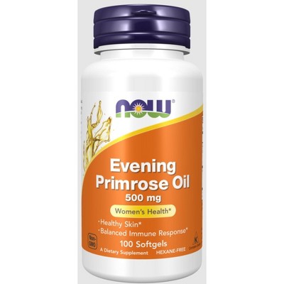 Evening Primrose 500mg by Now Foods  -  100 Softgel