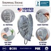 You’re Forever in Our Hearts Angel Wing Stepping Stone, 9.5" Garden Decorative Memorial Resin Figurine| OrnamentallyYou - 2 of 4
