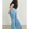 Women's Ripped Bell Bottoms - Vibrant Miu - 3 of 4