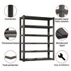 AENKYO 82" Tall 5-Tier Heavy Duty Storage Shelves - 2400LBS Capacity Metal Shelving Unit for Garage & Warehouse, Adjustable Industrial Rack - 4 of 4