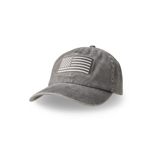 Pacific Brim Women's Classic Cotton Baseball Hat Flag - 1 of 3