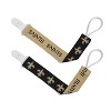 BabyFanatic Officially Licensed Unisex Pacifier Clip 2-Pack - NFL New Orleans Saints - Officially Licensed Baby Apparel - 2 of 4