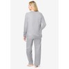 Dreams & Co. Plus Size  2-Piece Sweatshirt Set - 3 of 4