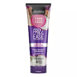 John Frieda Frizz Ease Beyond Smooth Shampoo, Frizz Immunity Shampoo, Anti-Humidity Coconut Bliss - 8.45oz