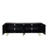 FONTOI TV Stand with Storage Drawers for Televisions up to 80", Media Entertainment Center, Storage Console Table for Living Room, Black, - 2 of 4