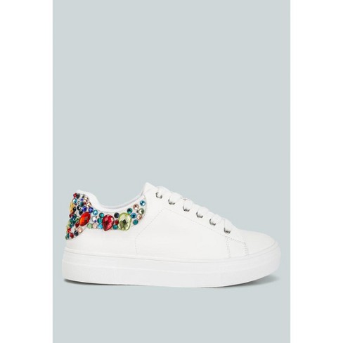 Gems Diamante Embellished Sneakers - image 1 of 4