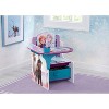 Disney Frozen 2 Kids' Chair Desk with Storage Bin - Delta Children: Toddler Desk Chair, Underseat Storage, Purple - image 2 of 4