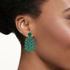 Ross-Simons Green Chalcedony Chandelier Drop Earrings in Sterling Silver - 2 of 4