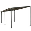 YOOCOZZ Wall-Mounted Gazebo with Iron Frame and PC Roof Panels - Gray - 3 of 4