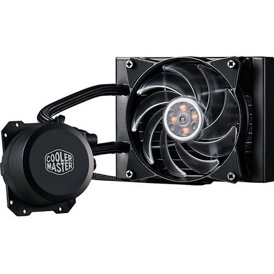  Cooler Master MasterLiquid ML120L RGB - 1 x 120 mm - 66.7 CFM - 30 dB(A) Noise - Liquid Cooler Cooler - 4-pin PWM, 3-pin 