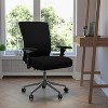 Flash Furniture HERCULES Series 24/7 Intensive Use 300 lb. Rated Multifunction Executive Swivel Ergonomic Office Chair with Seat Slider and Adjustable Lumbar - 2 of 4