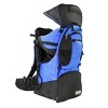 ClevrPlus Deluxe Outdoor Child Backpack Baby Carrier Light Outdoor Hiking, Blue - image 2 of 4