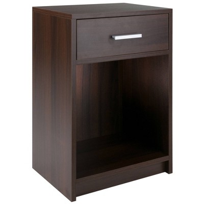 Rennick Accent Table Cocoa - Winsome: Sturdy Bedside Storage, Home ...