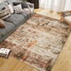 Area Rugs Washable Large Modern Abstract Living Room Rug Soft Anti-Skid Carpet Indoor Non-Shedding Carpets for Bedroom Dining Farmhouse Nursery Office - 2 of 4