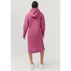 ellos French Terry Hooded Sweatshirt Dress - 3 of 3