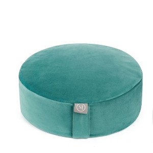 Meditation Cushion, Round Yoga Pillow - 1 of 4