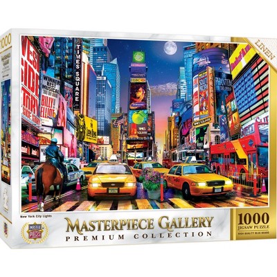 Masterpieces 1000 Piece Jigsaw Puzzle - New York City Lights - 26.8