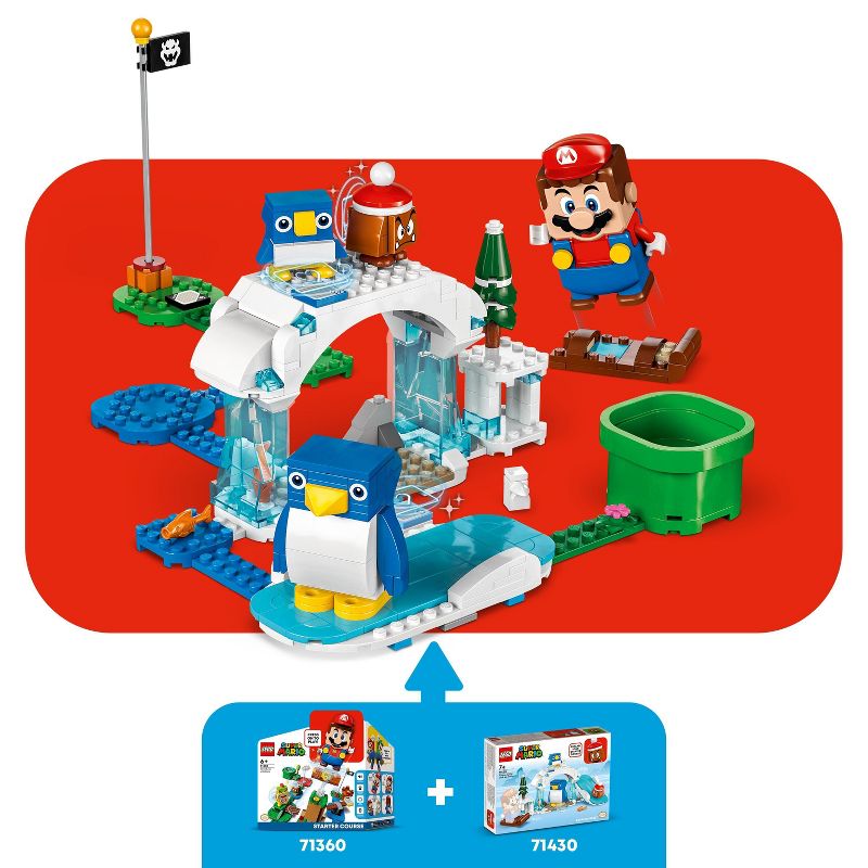 LEGO Super Mario Penguin Family Snow Adventure Expansion Set 71430, 6 of 8