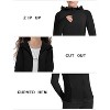 Girls Long Sleeve Zip Up Athletic Hoodie Top Lightweight Jacket Fishing Hiking Sun Protection Outwear - 3 of 3