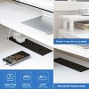 68 Inch L Shaped Gaming Desk With Built In Led Lighting Power Outlets Ergonomic Computer Desk Adjustable Monitor Stand Usb Charging Ports Sturdy Sta - 3 of 4