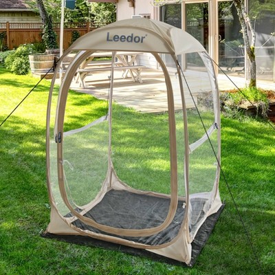 3.5' x 3.5' x 5' Weather-Proof Sports Pod Pop-up Tent - Alvantor