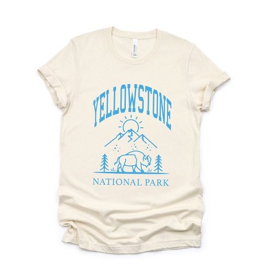 T-shirt Duckco Yellowstone National Park - Marine Manches Courtes Taille M - Occasion Très Bon état