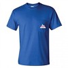 Mens Coors Light Mountain Pocket Logo with Rear Logo Print T-Shirt - 3 of 4