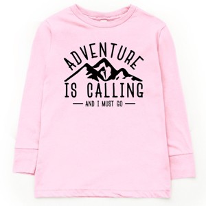 The Juniper Shop Adventure is Calling and I Must Go Youth Long Sleeve Tee - 1 of 4